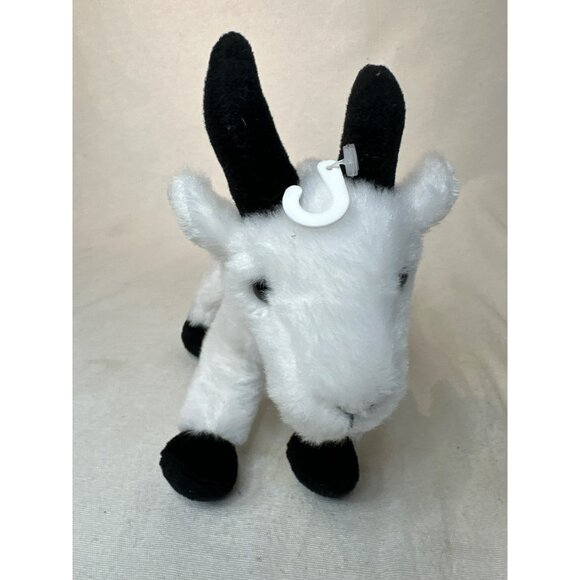 Aurora - Mini Flopsie - 8" Rocky Mountain Goat Plush Toy Animal 2022 Realistic - Picture 2 of 5